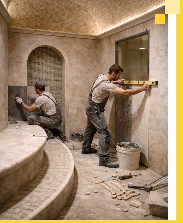 Проектирование и строительство саун с хамамом под ключ в Ханты-Мансийске