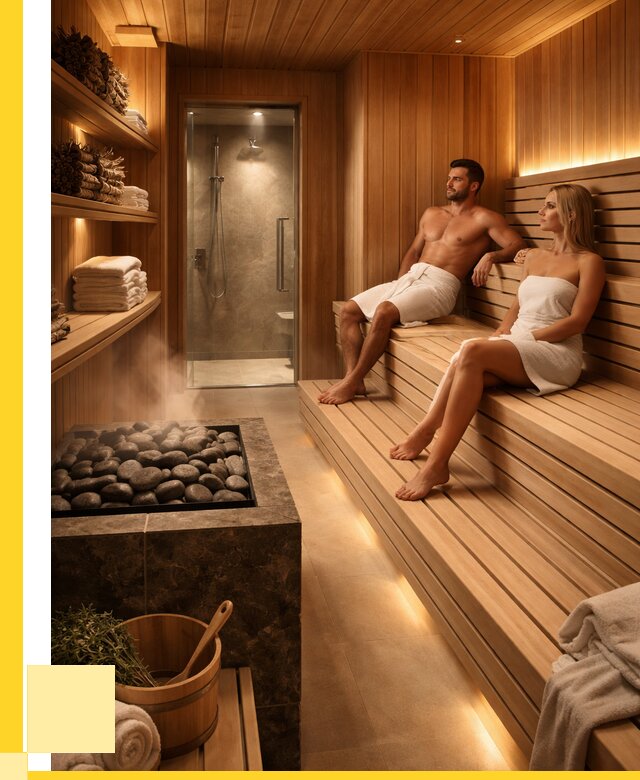 Интерьеры саун под ключ в Ханты-Мансийске от 183762 р. | ЭриданХнт