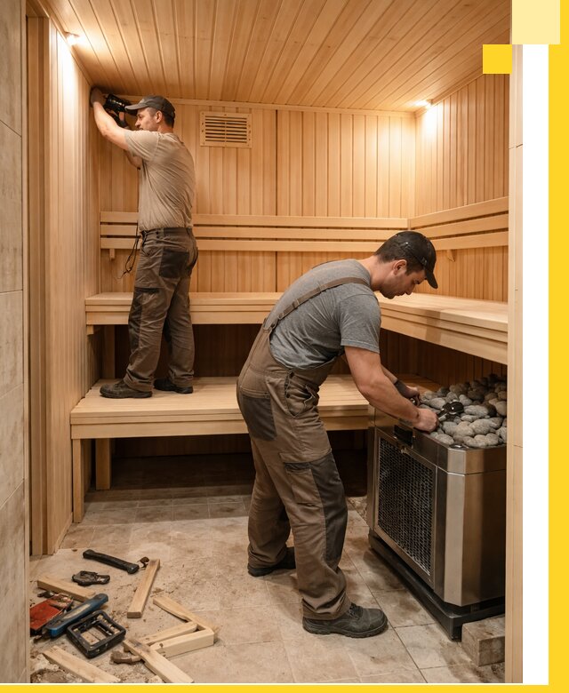 Купить сауну под ключ в Ханты-Мансийске с монтажом и гарантией