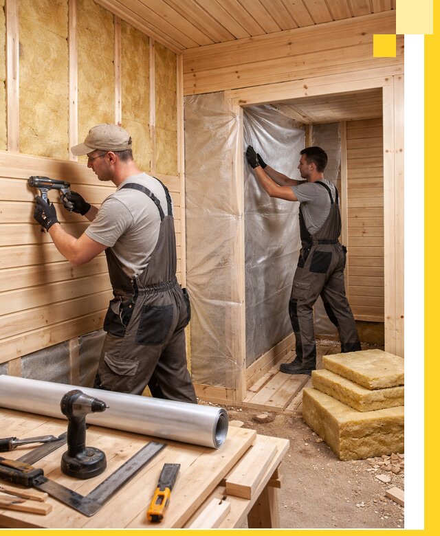 Бани под ключ в Ханты-Мансийске с проектом и полным монтажом