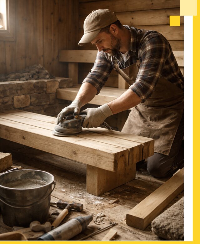 Ремонт бань под ключ в Ханты-Мансийске с гарантией качества и сроков