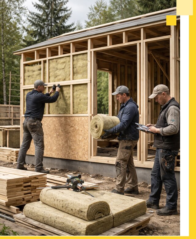 Проектирование и строительство каркасных бань в Ханты-Мансийске под ключ