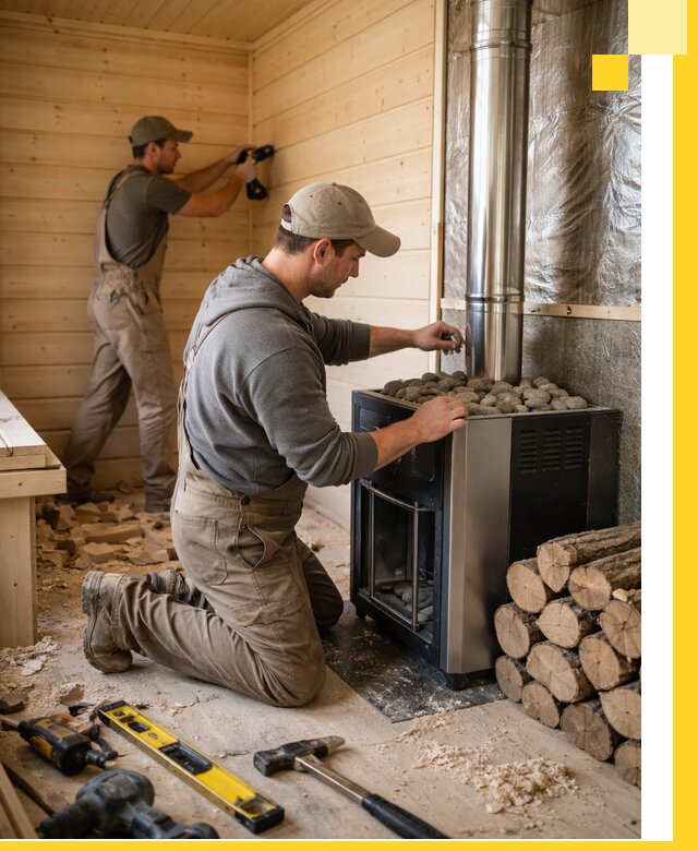 Строительство деревянных бань под ключ в Ханты-Мансийске проекты и монтаж