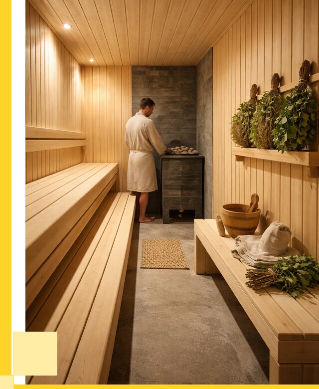 Отделка парной под ключ в Ханты-Мансийске от 357315 р. | ЭриданХнт