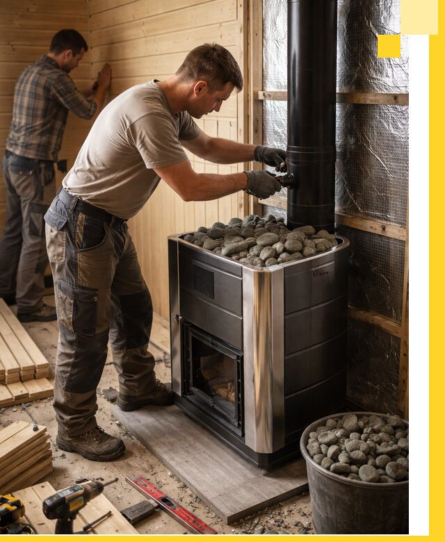 Проектирование и строительство парилок для бани в Ханты-Мансийске под ключ