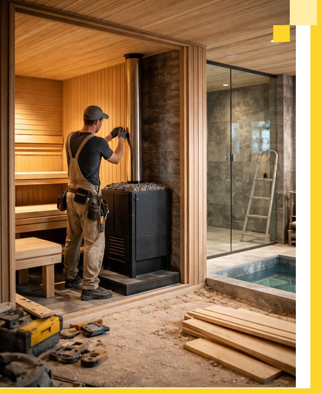 Полное строительство банных комплексов под ключ в Ханты-Мансийске