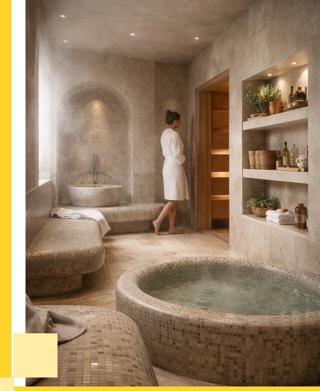 Строительство бани с хамамом в Ханты-Мансийске от 765675 р. | ЭриданХнт