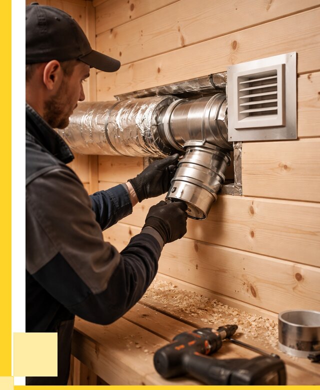 Монтаж вентиляции бани в Ханты-Мансийске от 12251 р. | ЭриданХнт