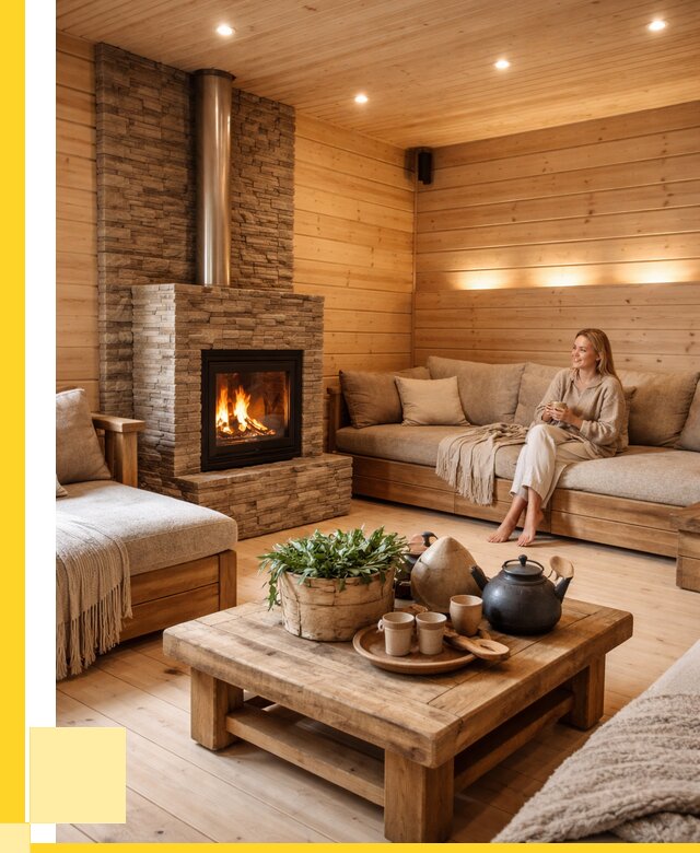 Проект бани с комнатой отдыха в Ханты-Мансийске от 35732 р. | ЭриданХнт