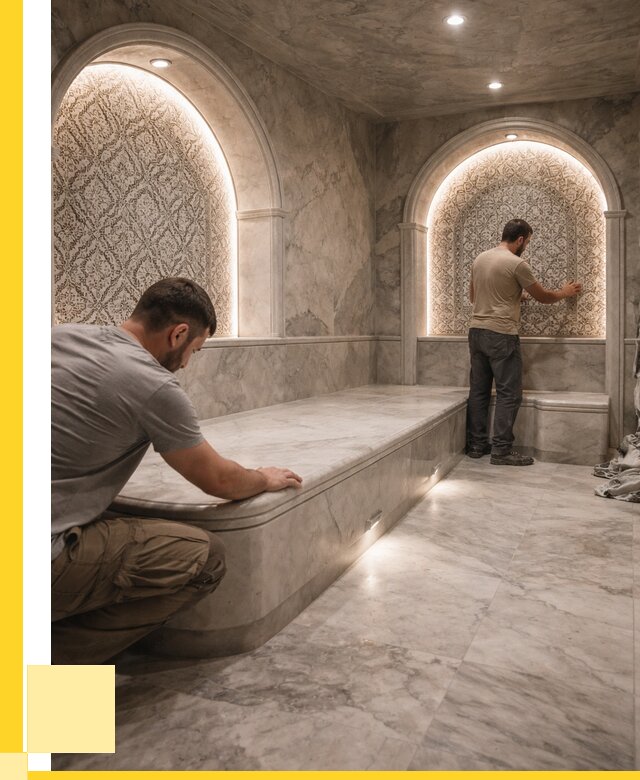 Турецкие бани под ключ в Ханты-Мансийске от 255225 р. | ЭриданХнт