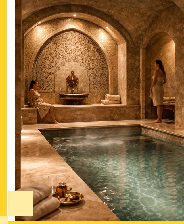 Хамам с бассейном под ключ в Ханты-Мансийске от 867765 р. | ЭриданХнт