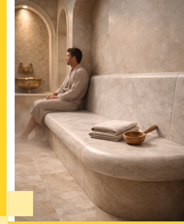 Сиденья для хамама в Ханты-Мансийске под ключ от 12251 р. | ЭриданХнт