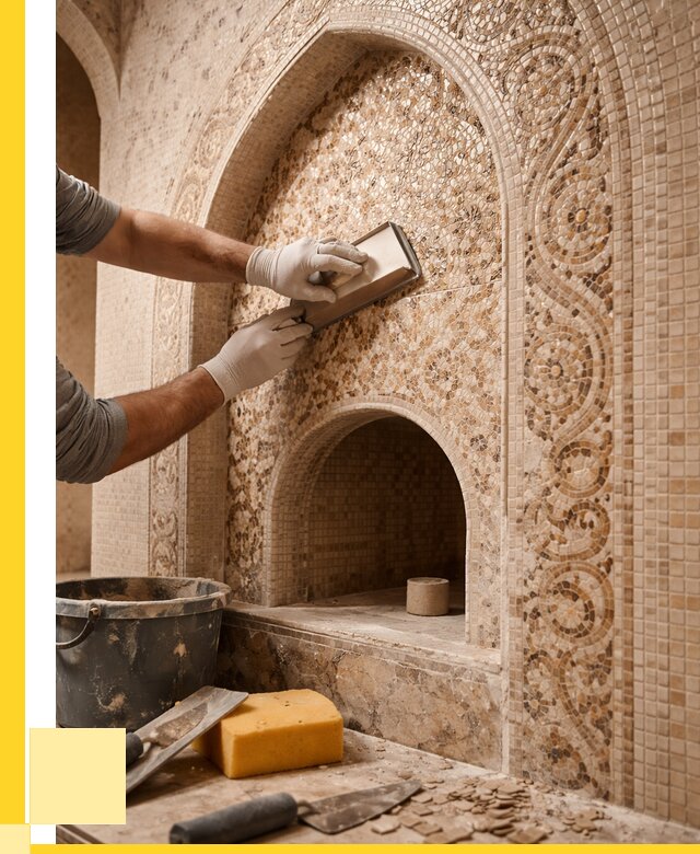 Мозаика для хамама в Ханты-Мансийске под ключ от 5105 р. | ЭриданХнт